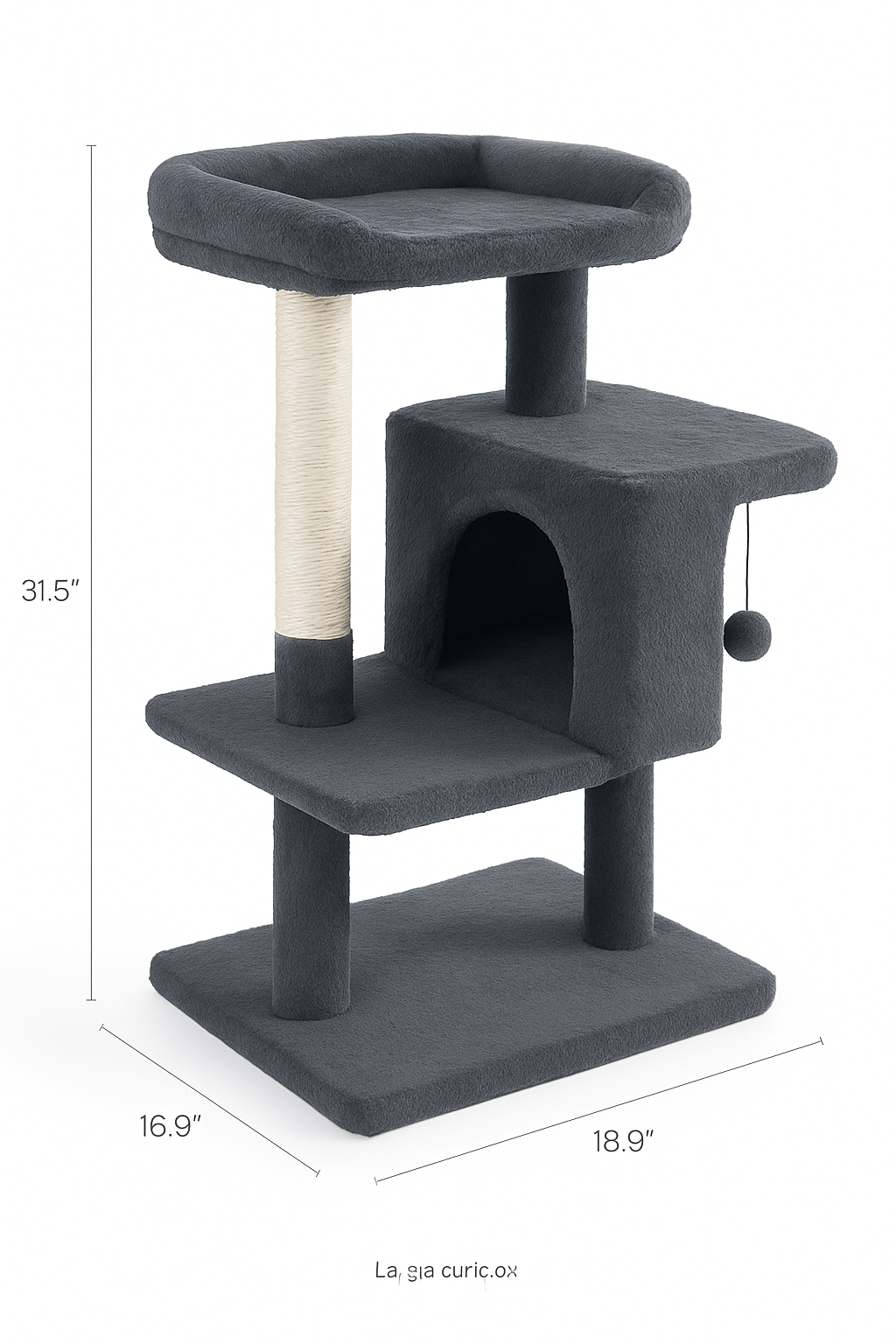 Extra Spacious Cat Tower for Large Cats 🐱 | Climbing, Scratching & Relaxing